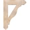 Ekena Millwork Funston Arts & Crafts Smooth Bracket, Douglas Fir, 5 1/2"W x 28"D x 36"H BKT06X28X36FST03SDF - alternate 3